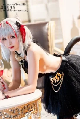 Arknights W robe de fan cos cn star chichi (9 photos)