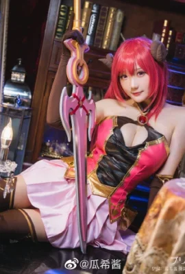 Princess Connect re:dive Succubus Io cos cn Guahi-chan (9 photos)