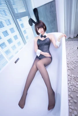 Gros plan sur « Black Bunny Girl » de Kanamezaka Mafuyu, des fesses rondes sans angles morts (76 Photos)