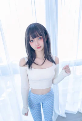 Les « collants à carreaux bleus et blancs » de Kagakusaka Mafuyu ont un angle d'entrée arrière parfait qui fait tomber les gens amoureux (75 photos)