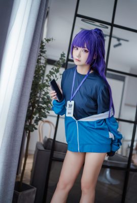 lunananya – Azure dépose la combinaison de gymnastique Yuka Hayase