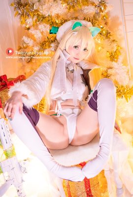 Twoyun cosplay NIKKE Roupie de Noël