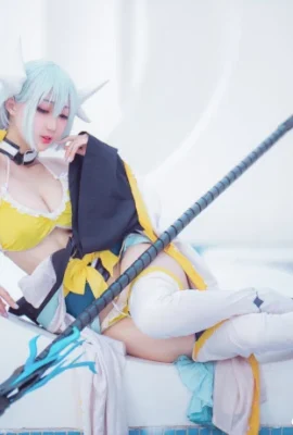 Maillot de bain FGO Qingji cos, belle combinaison aquatique cn Zhou Ji est un lapin mignon (9 photos)