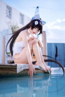 Azur Lane Beach Rhapsody Kaohsiung Maillot de bain cos cn gros rouleaux petits rouleaux (9 photos)