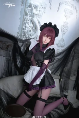 FGO Scathach cos maître artisan fan servante cn Qing Qingzi Ak (9 photos)