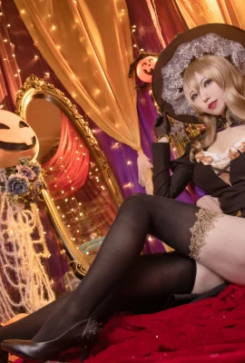 Genshin Impact Halloween Lisa : @元子Lyanz, Keli : @小和 vin doux (12 photos)