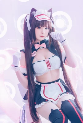 (Shimozuki Shimo) Combinaison de course en chocolat NEKOPARA-12 pièces