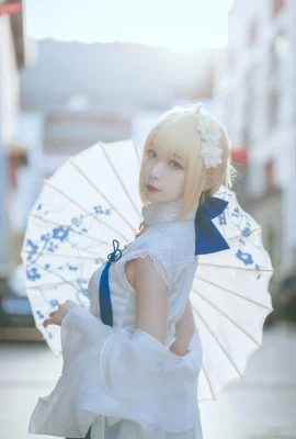 (Fengjiangv) NO.002 cheongsam sabre Arturia Pendragon