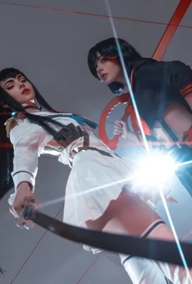 Shirogane et alcoolique – Ryuko et Satsuki