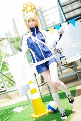 Xiao Mei Ma NO.028 Blue Archive – Iro Maliー (Combinaison de gymnastique)