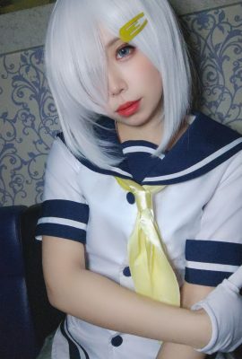 (Sakata Nyama) Hamakaze va sortir ! Wa-san Collaboration Bunny Swimming Hamakaze (avec mov)