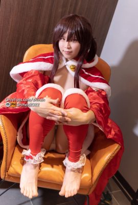 (Haru) Genshin Impact Fille du Père Noël Hu tao