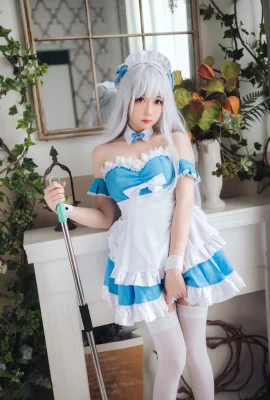 Cosplay en carbone braisé Little Swan Maid