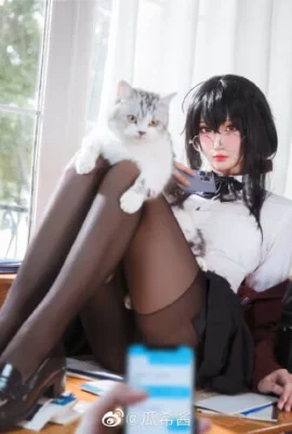 Azur Lane Wren Dafeng cos « Sweet Time After School » cn Guaxi Jiang (12 photos)