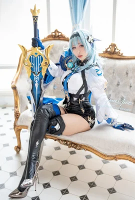 Cosplay HaneAme gratuit Eula Lawrence Genshin Impact