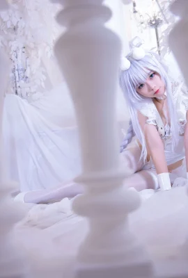 G44 ne sera pas blessé Cosplay Azur Lane peau vicieuse lapin blanc paresseux