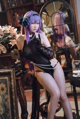 Cosplay Yibei Yibei ZB-26 Rose foncé se balançant