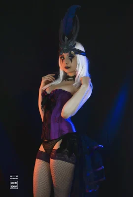 Mikomi Hokina – Ravenborn LeBlanc Lingerie (League of Legends)