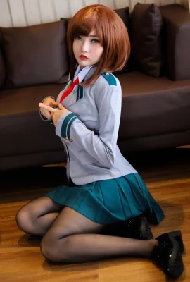Cosplay pomme de terre Godzilla Uraraka Ochako Uraraka