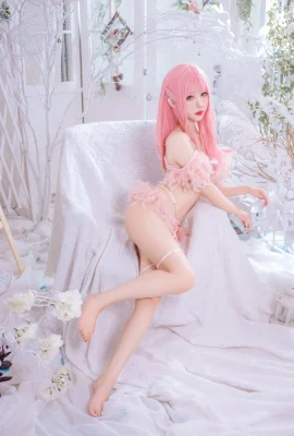 Cosplay Fée Lune Sous-Vêtements Roses