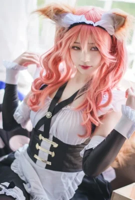 Cosplay stupide Momo Chunmomo Momo Version véritable amour Version ange-ange de feu