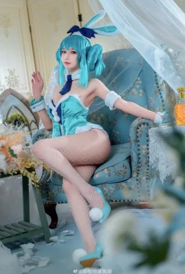 Hatsune Miku Miku White Bunny Girl Ver. cn Abao est aussi une fille lapin (9 photos)