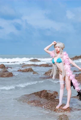 Nisa Azur Lane superbe maillot de bain