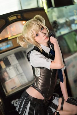 (穴子) Collection de cosplay de première ligne pour filles.13 – Welrod MkⅡ – REPOS EN PAIX (AEK-999)