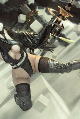 (Photograph Girl Miao Xiaoji) _neil_mechanical Era_Humanoid Weapon-1 (13 photos)