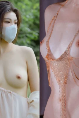 De belles beautés peuvent être exposées à l’intérieur et à l’extérieur! Les «seins étirés par Q sont aussi beaux qu’une œuvre d’art (63 photos)
