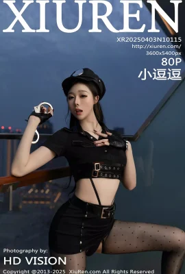 【【Xiuren Xiuren Network】 2025.04.03 Vol.10115 Xiaodoudou Black Uniforme Version complète No Watermark Photo[80p]