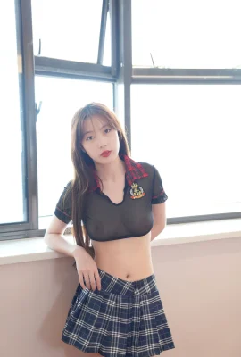 Modèle chinois Lin Lin Xinglan à grande échelle du corps humain Private Photo Set-01 (224 photos)