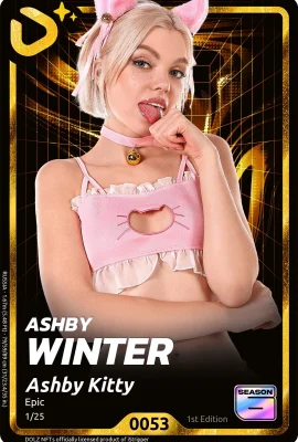[Istripper] 03 mai 2025 – Ashby Winter – Série Dolz – Saison 6 – Ashby Kitty – Card G0053 [50p]