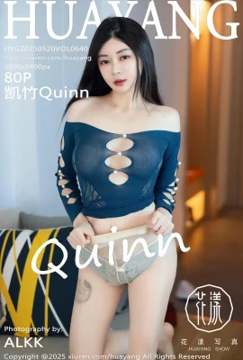 [Huayang Huayang Photo]2025.05.20 Vol.640 Kaizhu Quinn Version complète de Watermark Photo[103p]